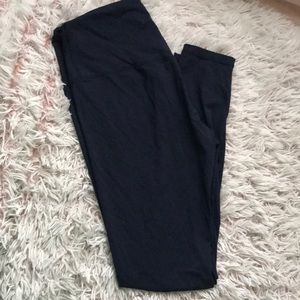 Nasty fit leggings navy blue and full length